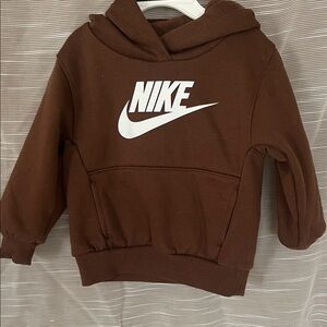 Nike Kids Chocolate Brown Hoodie